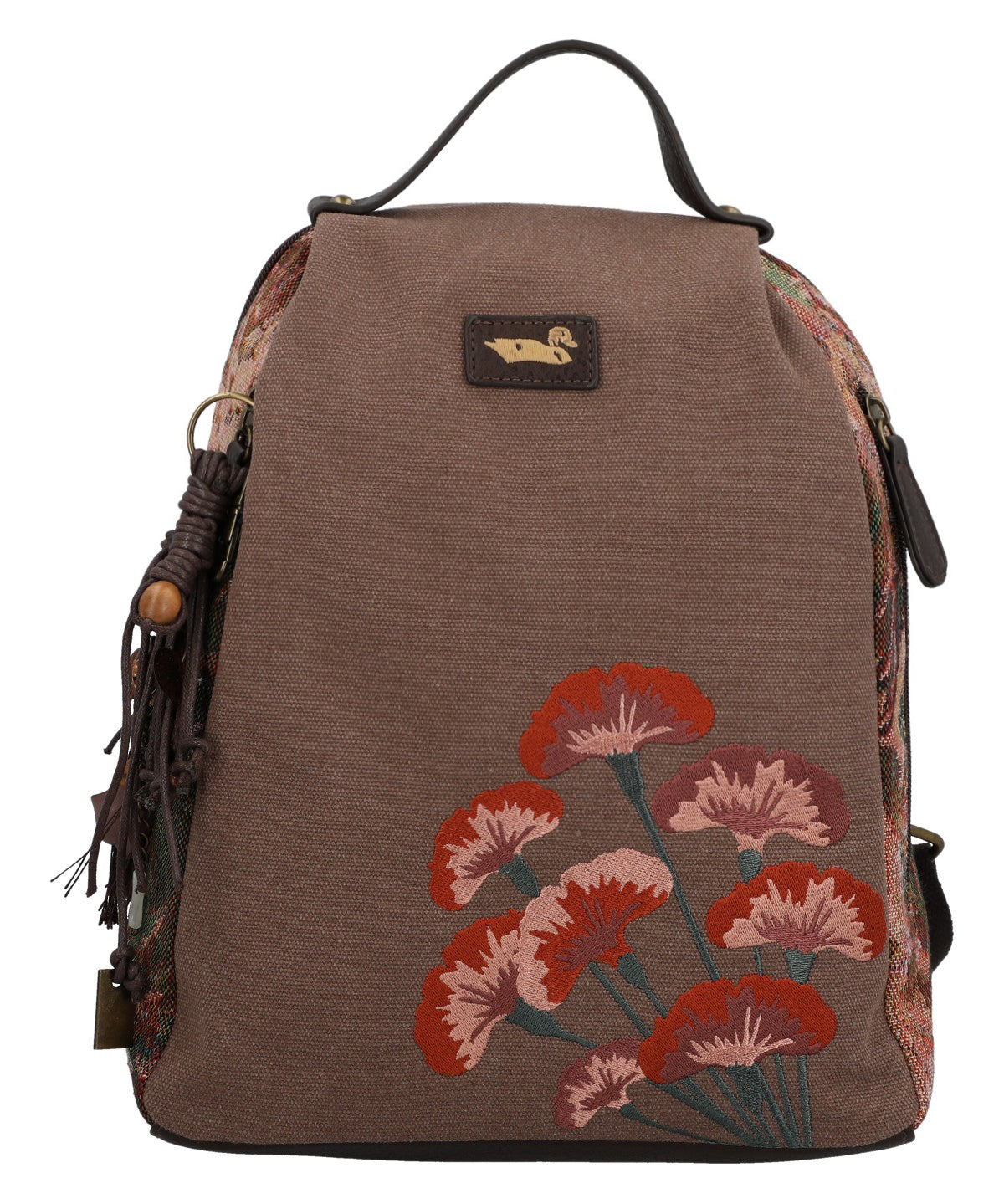 Mochila Textil Mujer Joint Back Café Rockford