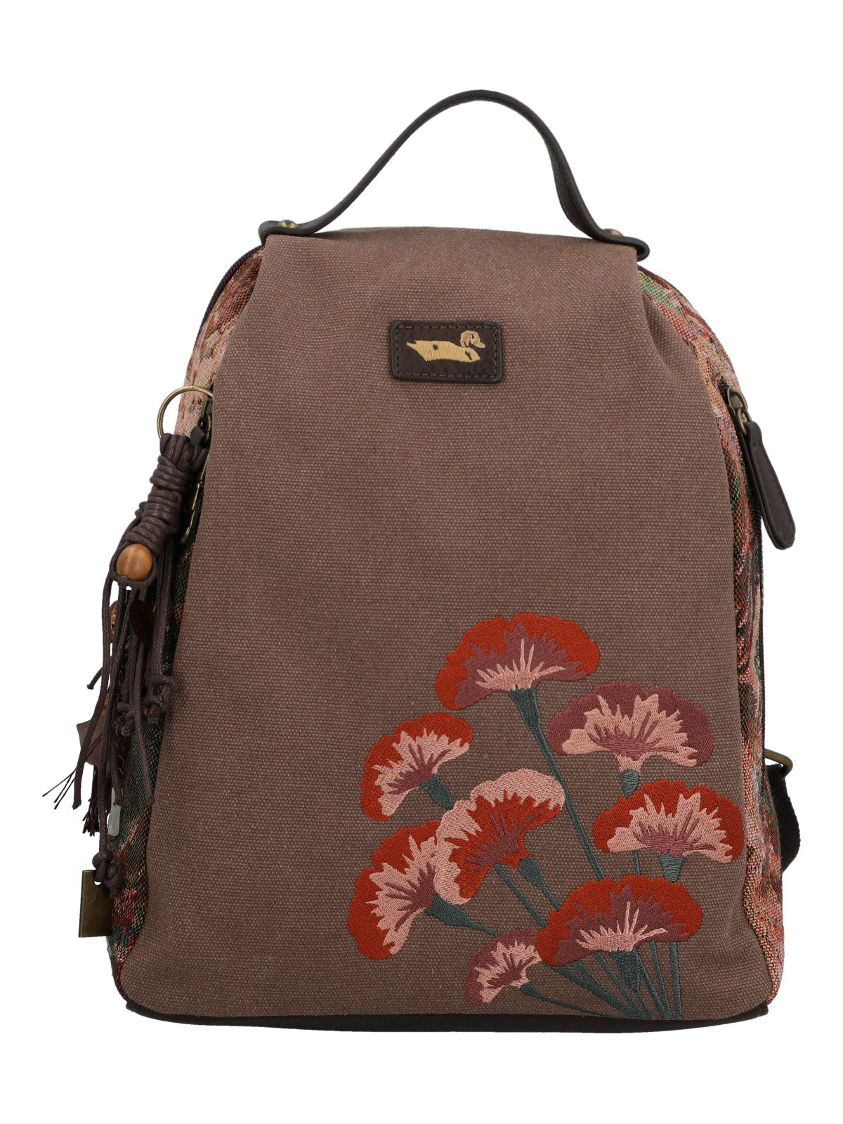 Mochila Textil Mujer Joint Back Café Rockford
