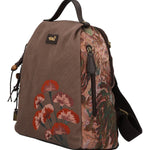 Mochila Textil Mujer Joint Back Café Rockford