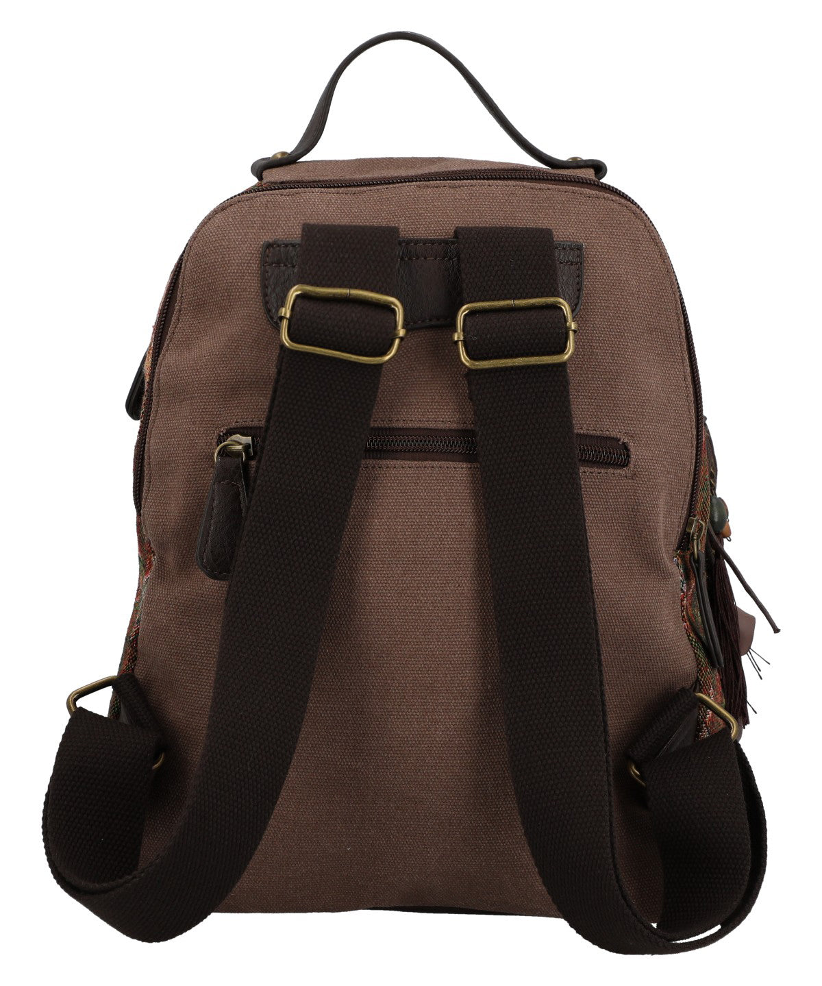 Mochila Textil Mujer Joint Back Café Rockford