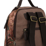 Mochila Textil Mujer Joint Back Café Rockford