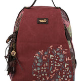 Mochila Textil Mujer Joint Back Rojo Rockford