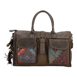 Cartera Papel Mujer Weyi Bag Café Rockford