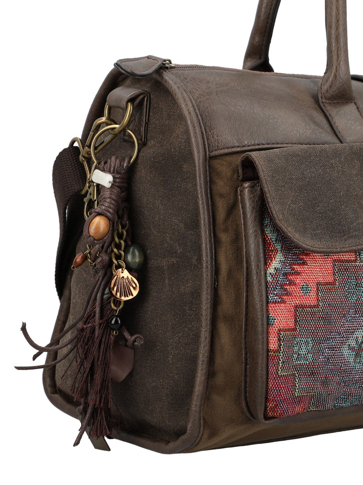Cartera Papel Mujer Weyi Bag Café Rockford