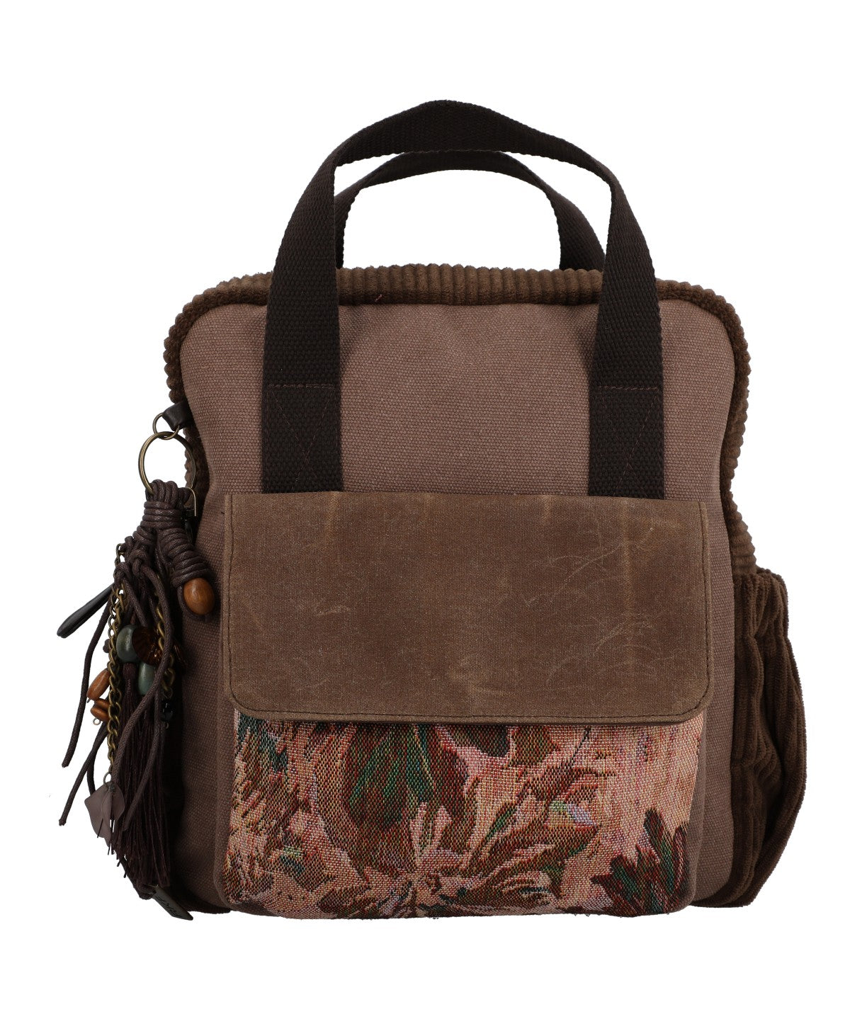 Mochila Textil Mujer Kawes Back Café Rockford