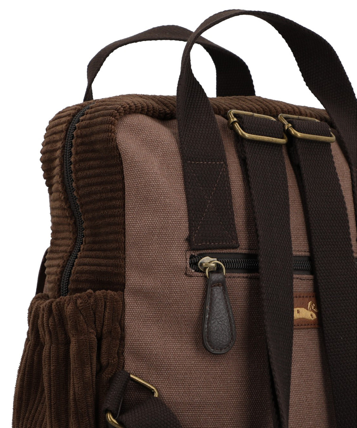 Mochila Textil Mujer Kawes Back Café Rockford