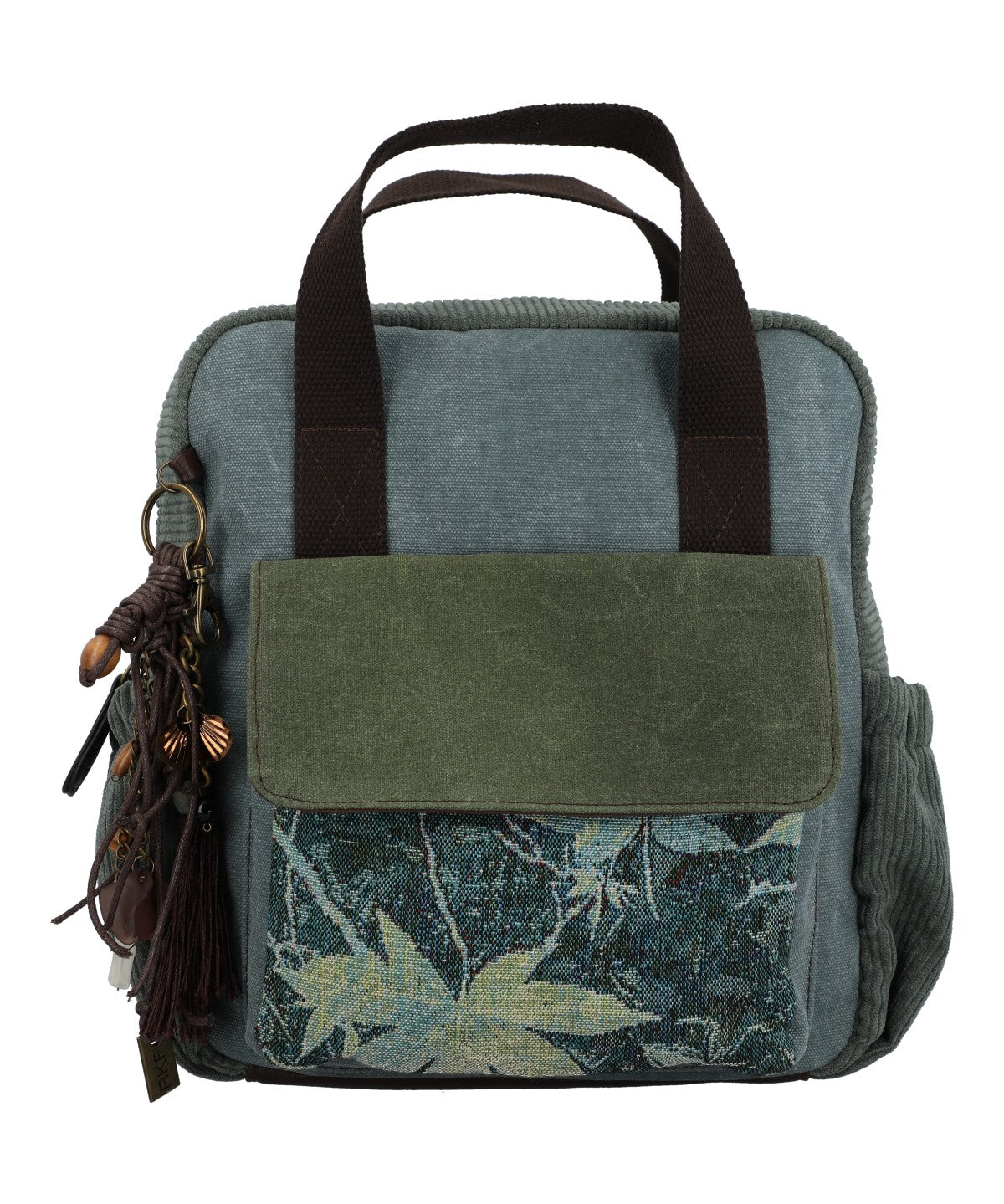 Mochila Textil Mujer Kawes Back Verde Rockford