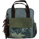 Mochila Textil Mujer Kawes Back Verde Rockford