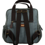 Mochila Textil Mujer Kawes Back Verde Rockford