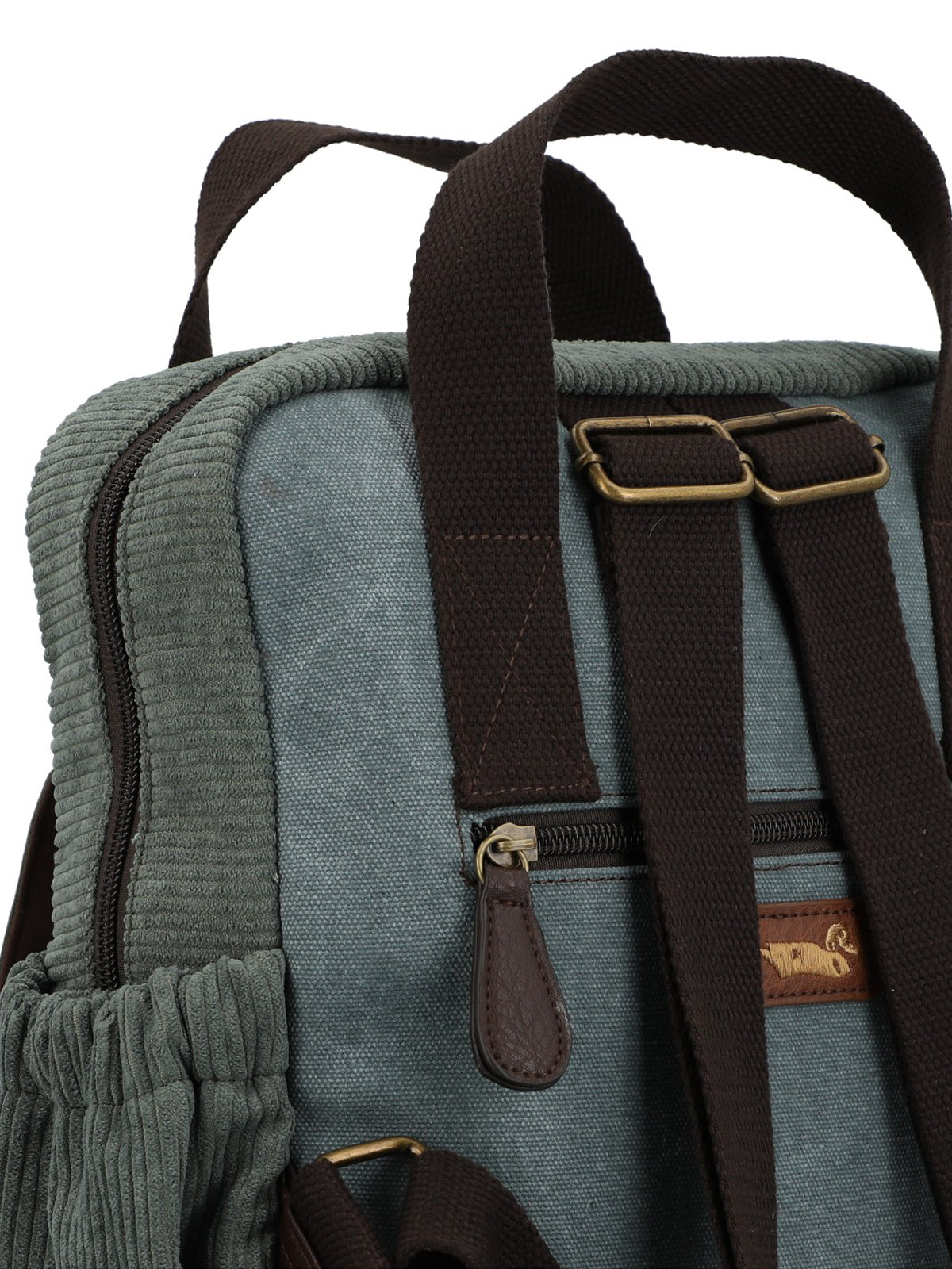 Mochila Textil Mujer Kawes Back Verde Rockford