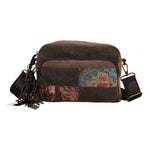 Cartera Textil Mujer Kaur Cross Café Rockford
