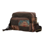 Cartera Textil Mujer Kaur Cross Café Rockford