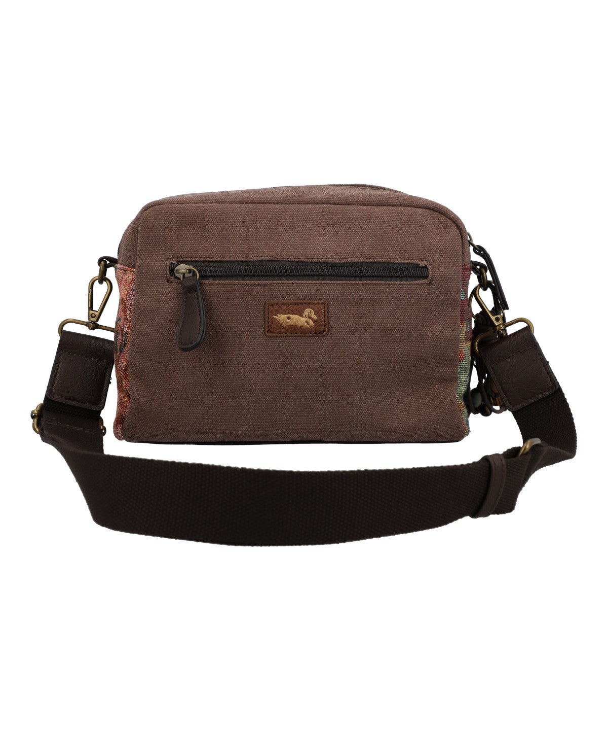 Cartera Textil Mujer Kaur Cross Café Rockford