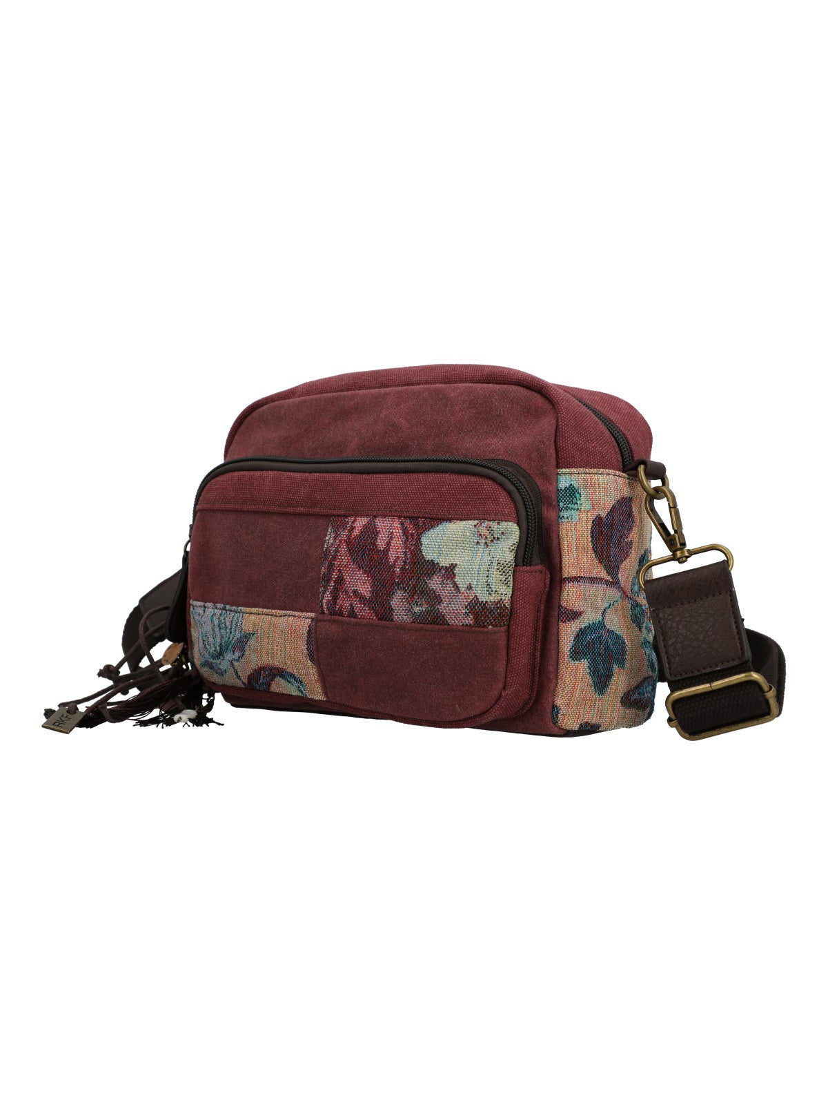 Cartera Textil Mujer Kaur Cross Café Rockford