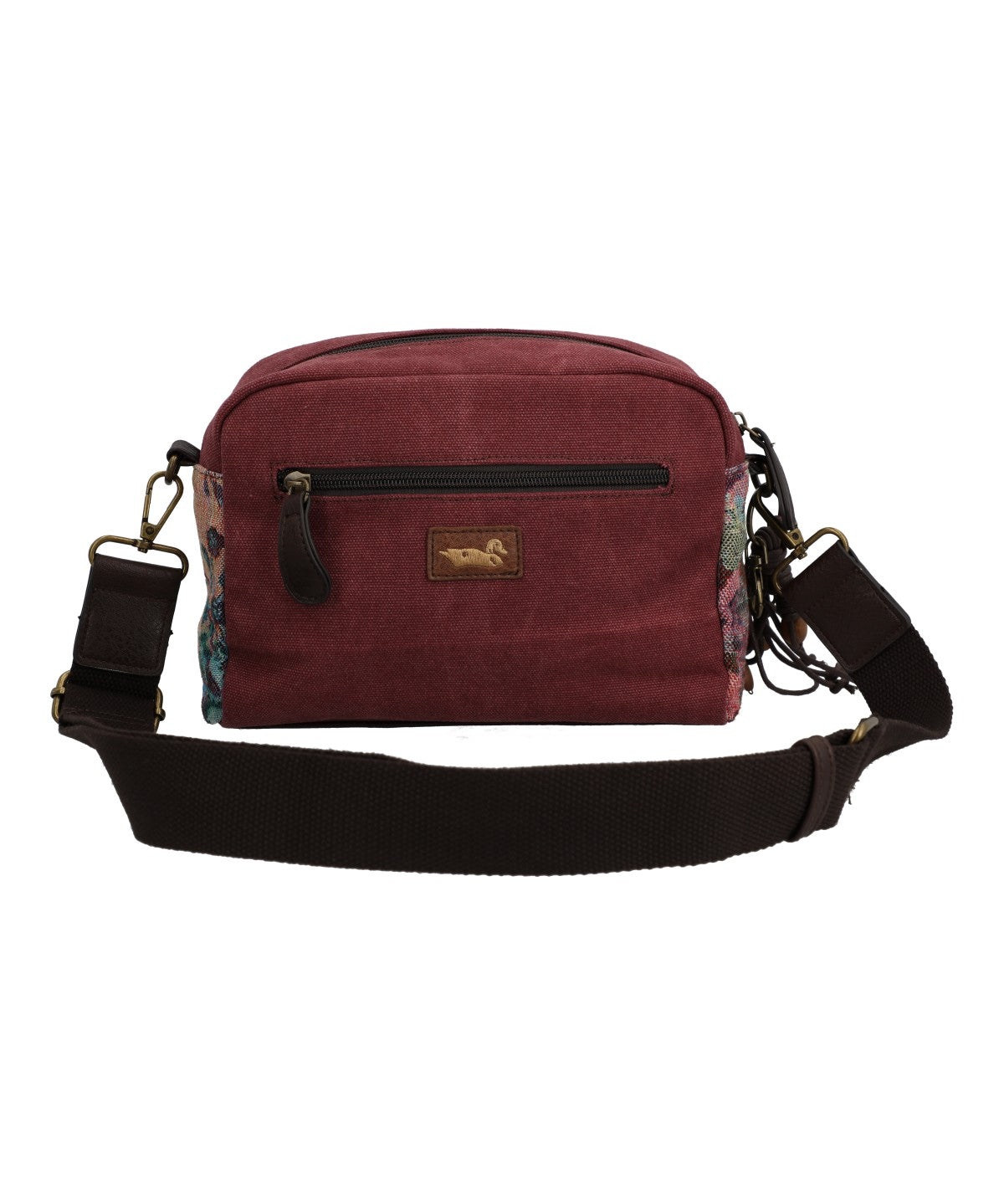Cartera Textil Mujer Kaur Cross Café Rockford