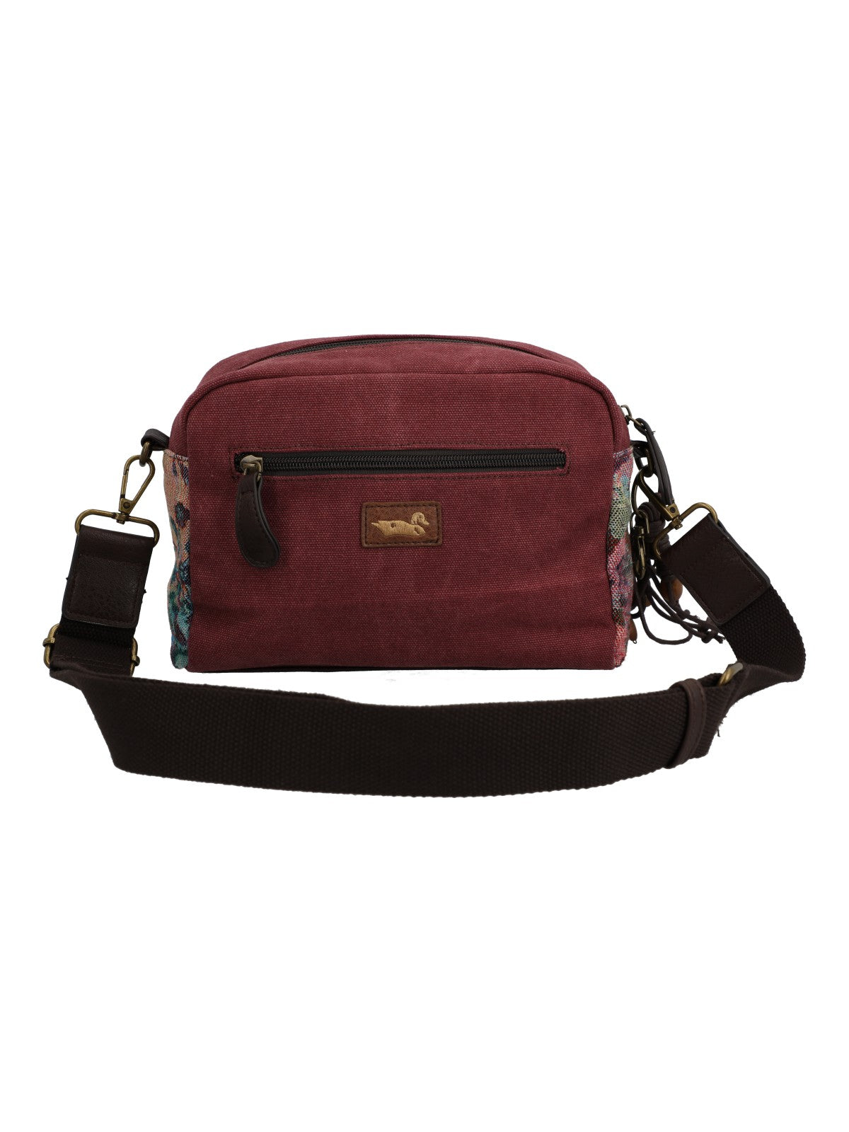 Cartera Textil Mujer Kaur Cross Café Rockford