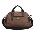 Cartera Textil Mujer Tzeltal Bag Café Rockford