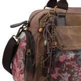Cartera Textil Mujer Tzeltal Bag Café Rockford