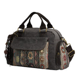 Cartera Papel Mujer Tzeltal Bag Gris Rockford