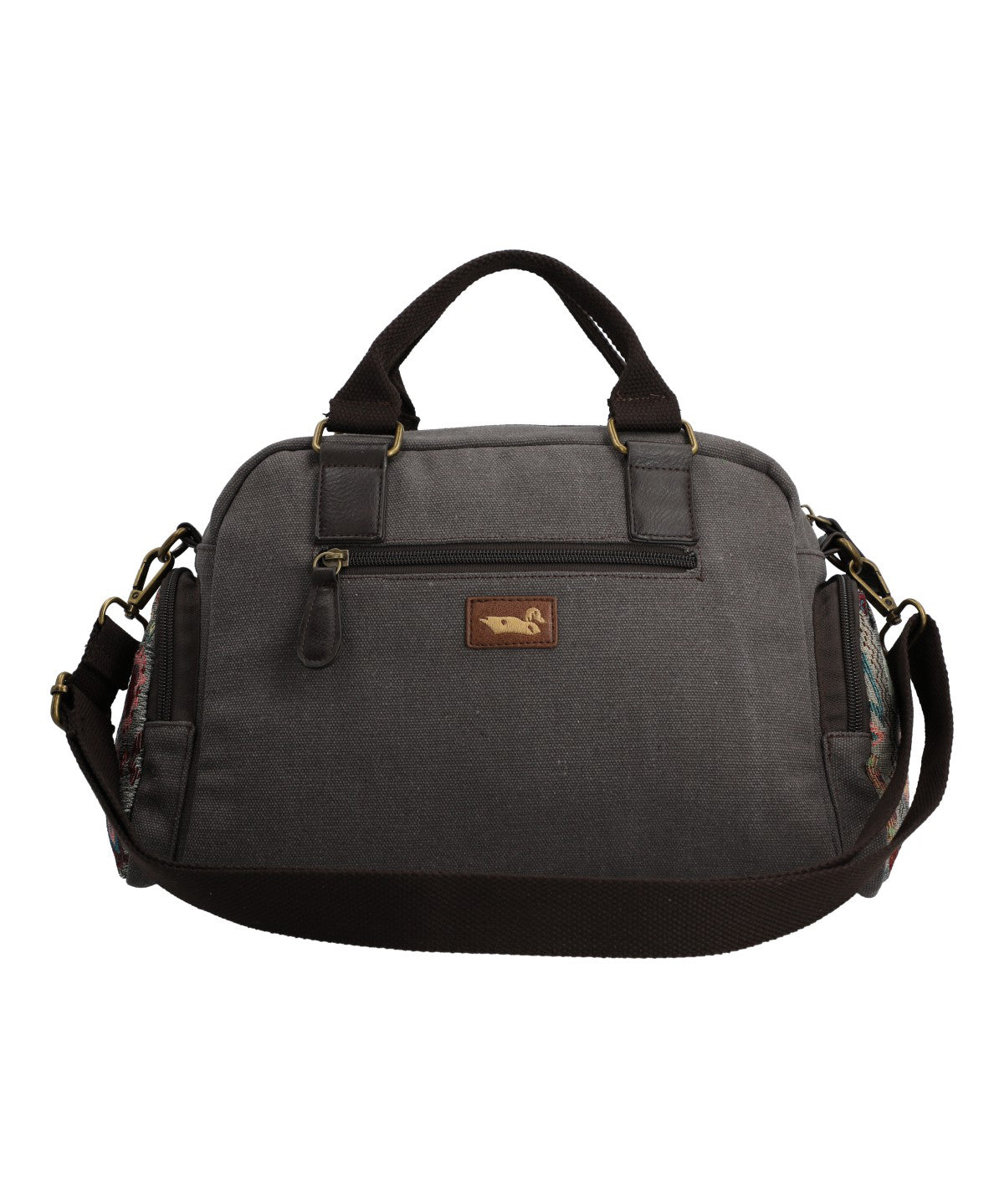 Cartera Papel Mujer Tzeltal Bag Gris Rockford