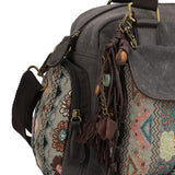 Cartera Papel Mujer Tzeltal Bag Gris Rockford