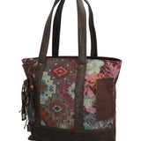 Cartera Textil Mujer Fauii Tote Café Rockford