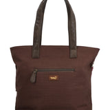 Cartera Textil Mujer Fauii Tote Café Rockford