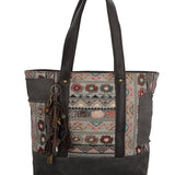 Cartera Textil Mujer Fauii Tote Gris Rockford