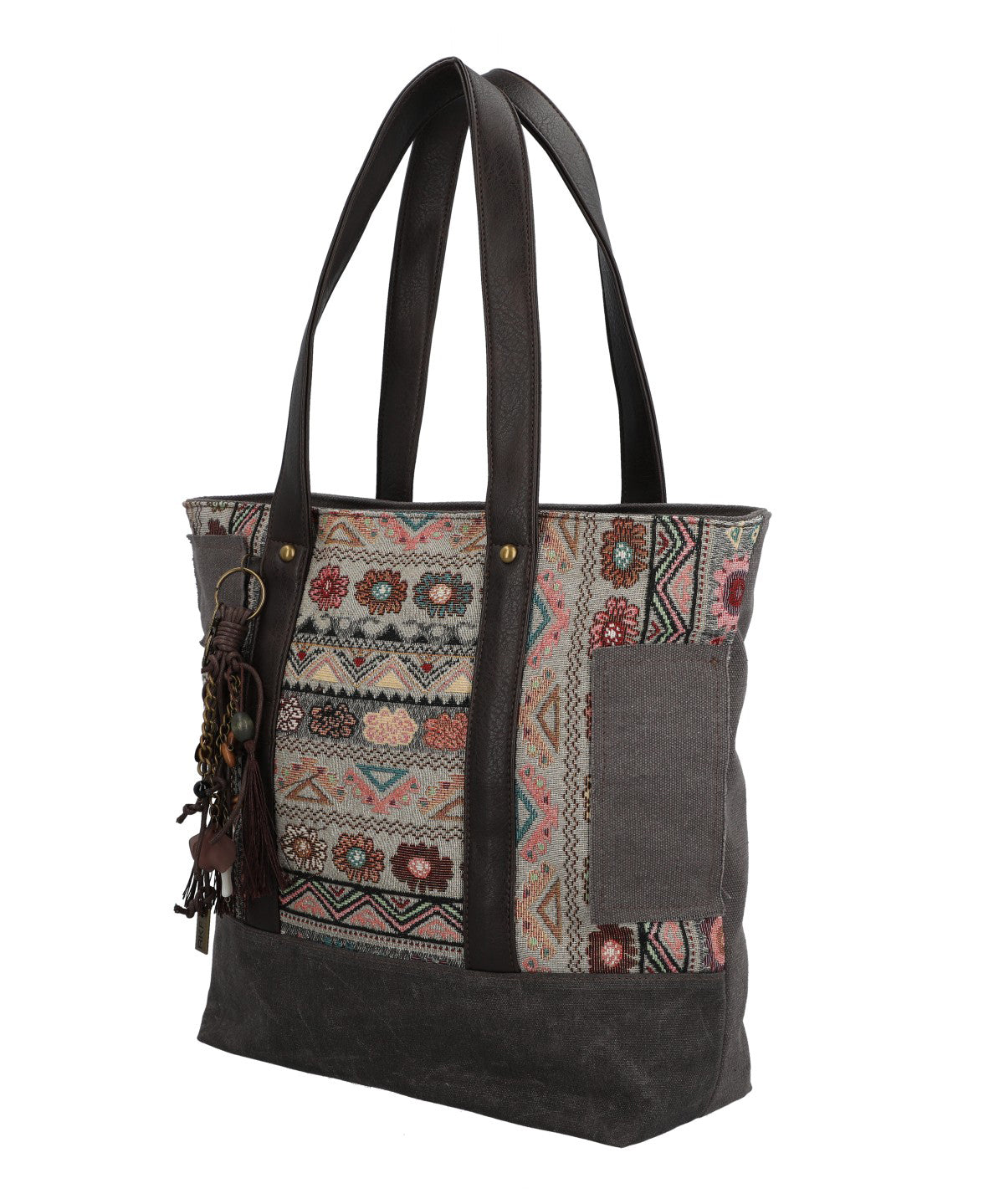 Cartera Textil Mujer Fauii Tote Gris Rockford