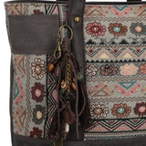 Cartera Textil Mujer Fauii Tote Gris Rockford