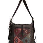 Cartera Textil Mujer Inti Hobo Café Rockford