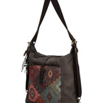 Cartera Textil Mujer Inti Hobo Café Rockford