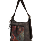Cartera Textil Mujer Inti Hobo Café Rockford