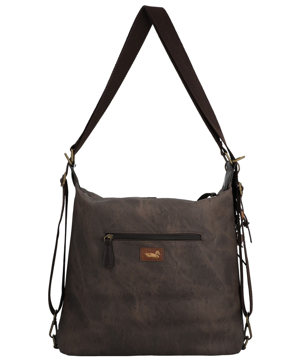 Cartera Textil Mujer Inti Hobo Café Rockford