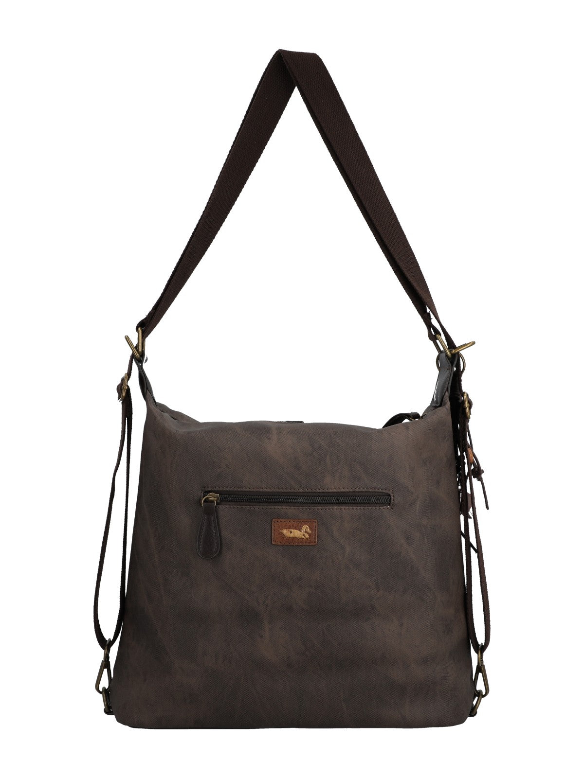 Cartera Textil Mujer Inti Hobo Café Rockford