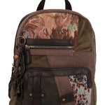 Mochila Textil Mujer Carmin Back Café Rockford