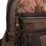 Mochila Textil Mujer Carmin Back Café Rockford