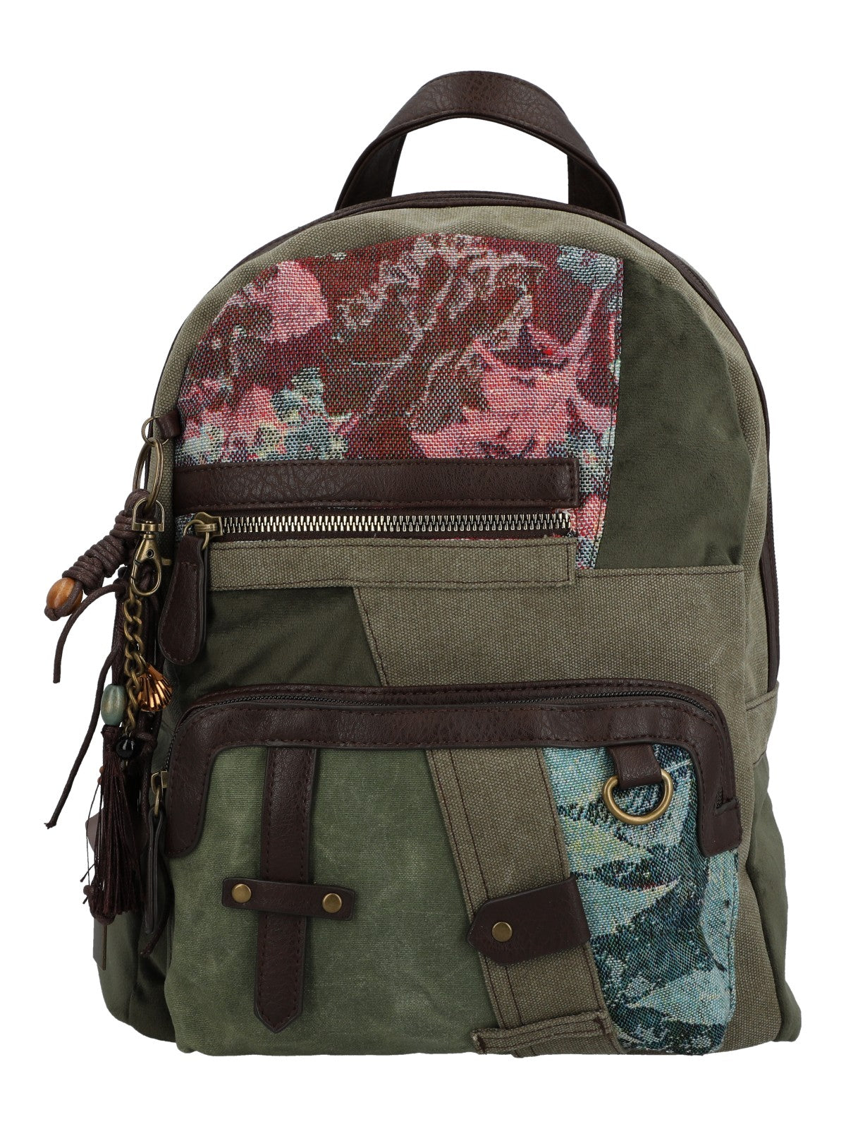 Mochila Textil Mujer Carmin Back Verde Rockford