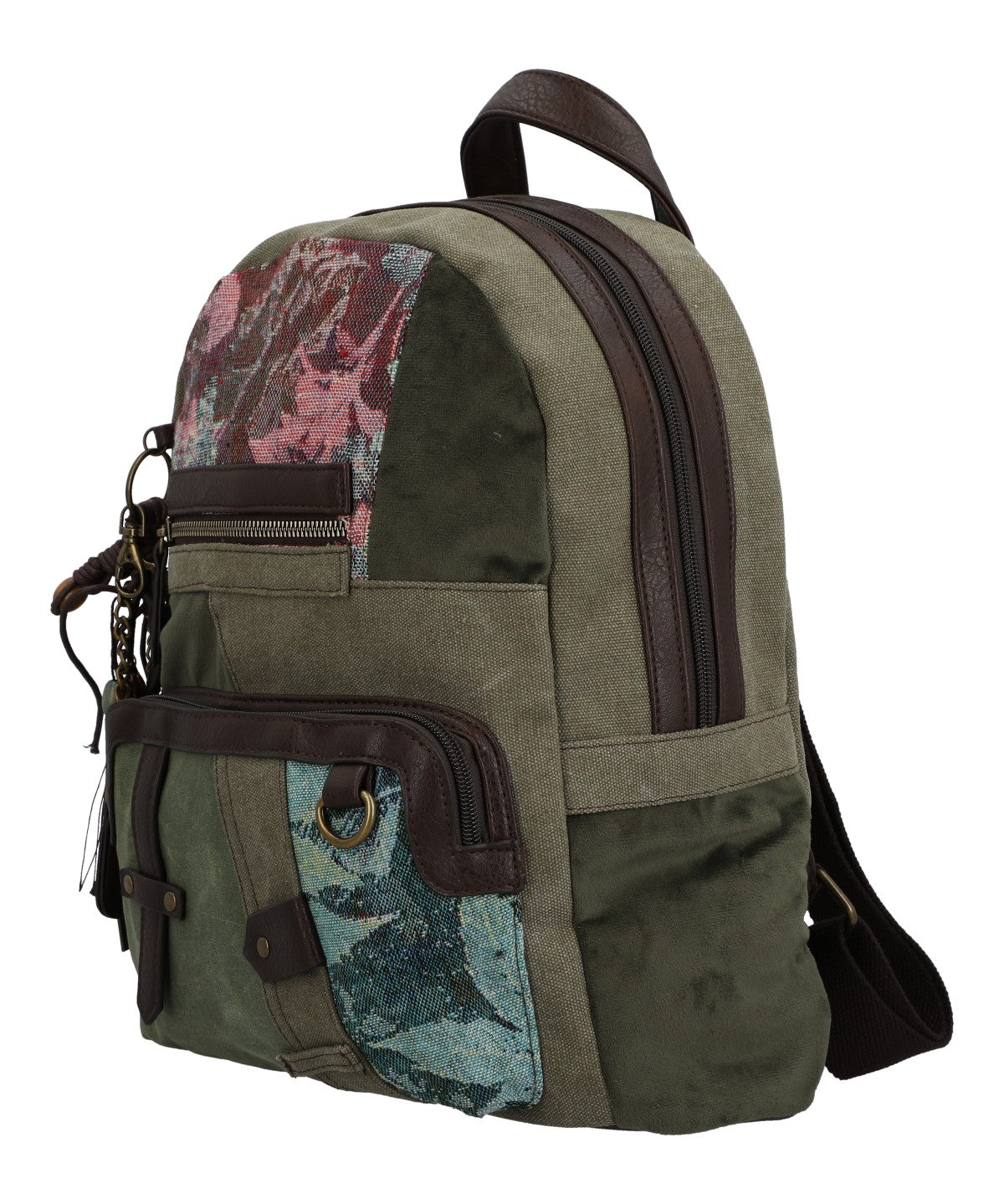 Mochila Textil Mujer Carmin Back Verde Rockford