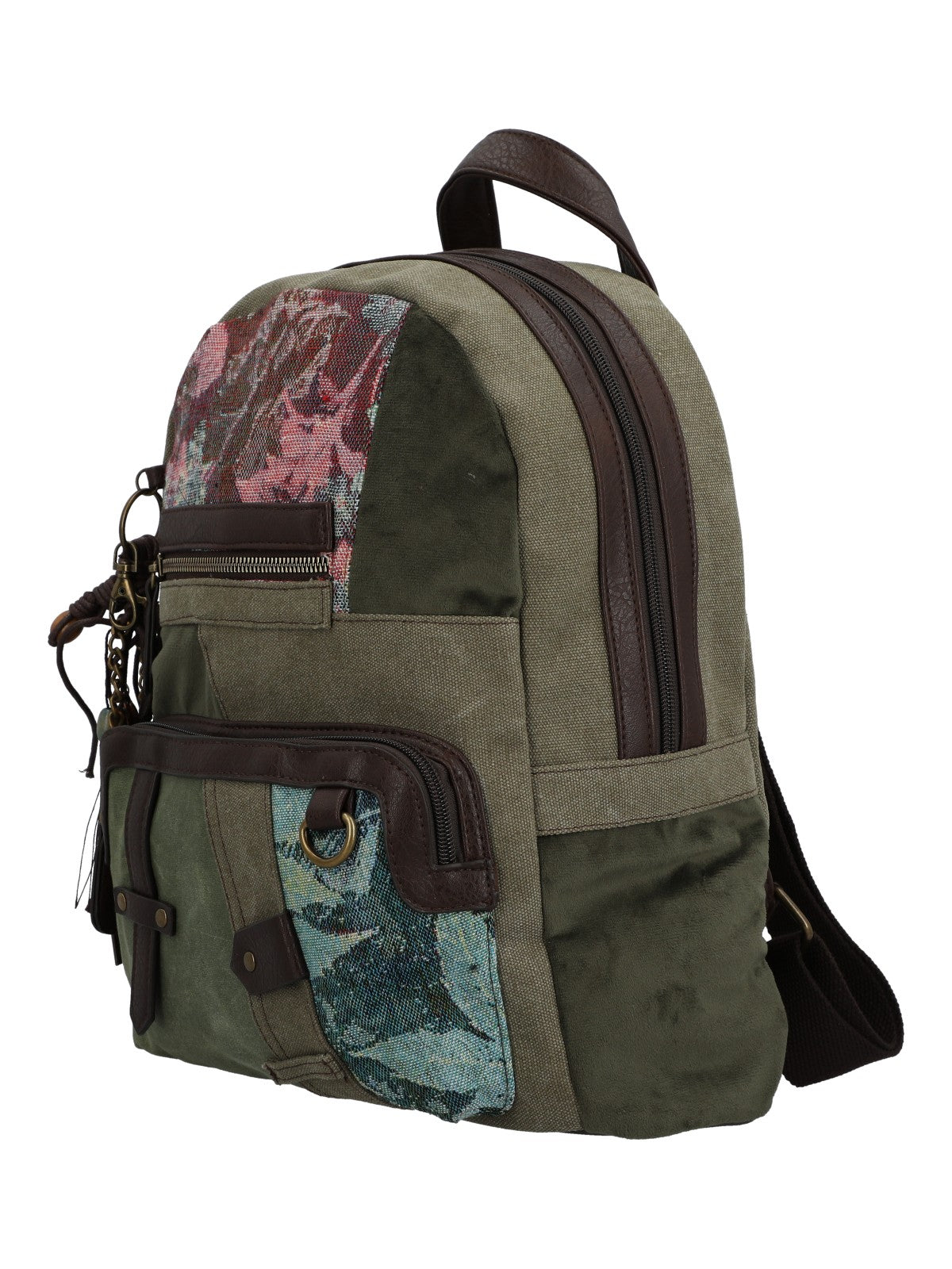 Mochila Textil Mujer Carmin Back Verde Rockford