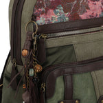 Mochila Textil Mujer Carmin Back Verde Rockford
