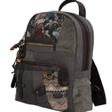 Mochila Textil Mujer Carmin Back Gris Rockford
