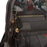 Mochila Textil Mujer Carmin Back Gris Rockford