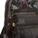 Mochila Textil Mujer Carmin Back Gris Rockford