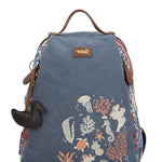 Mochila Textil Mujer Joint Back Azul Rockford