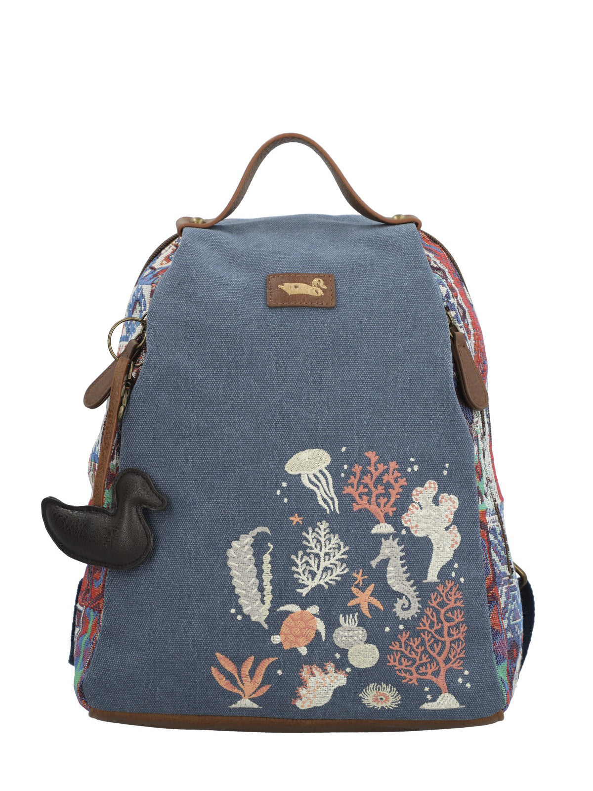 Mochila Textil Mujer Joint Back Azul Rockford
