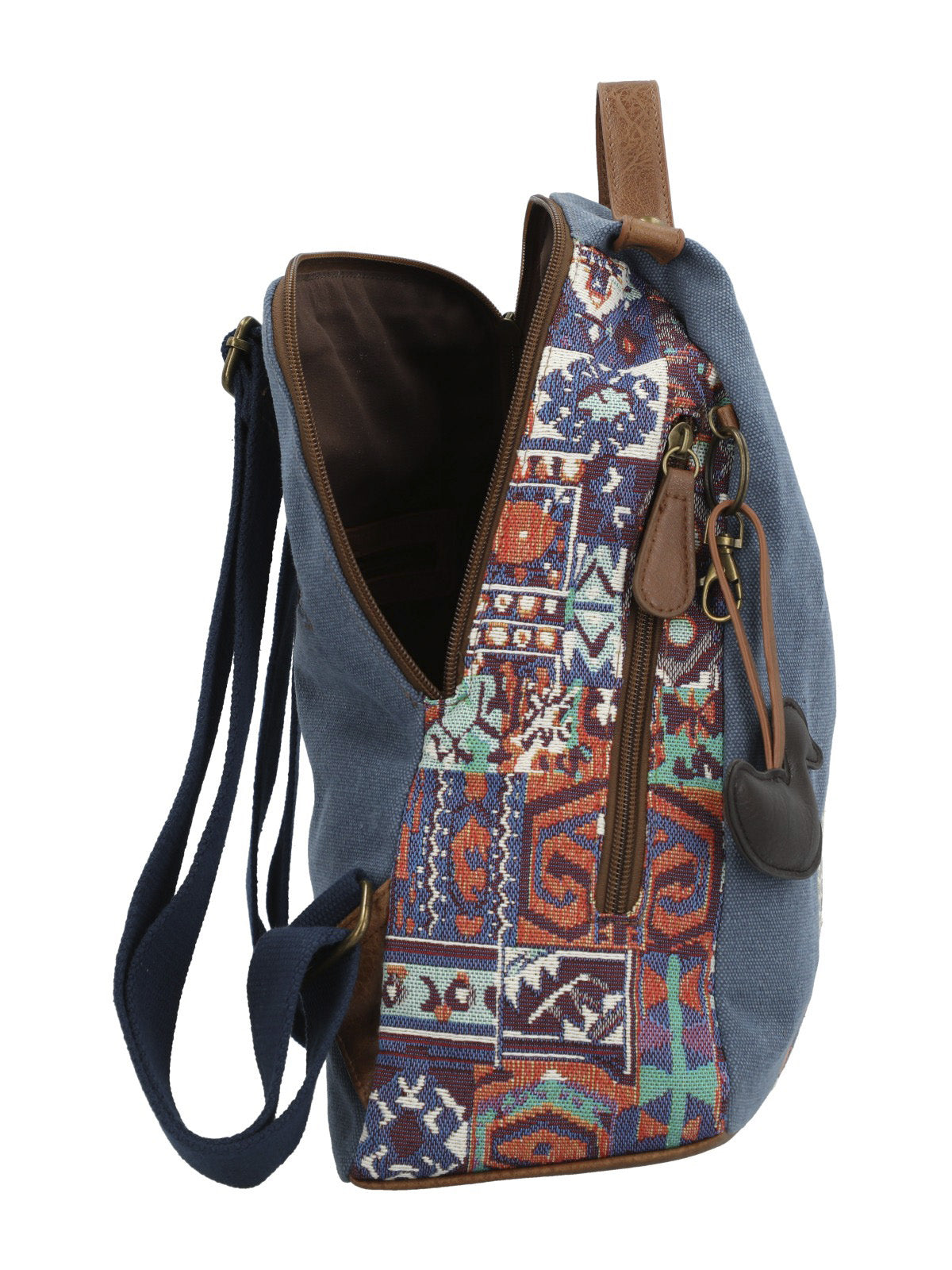 Mochila Textil Mujer Joint Back Azul Rockford