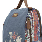 Mochila Textil Mujer Joint Back Azul Rockford