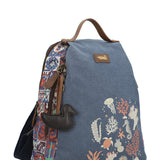 Mochila Textil Mujer Joint Back Azul Rockford