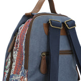 Mochila Textil Mujer Joint Back Azul Rockford